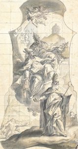Saints Nicolas, Martin et Urbain - Meinrad von Aw